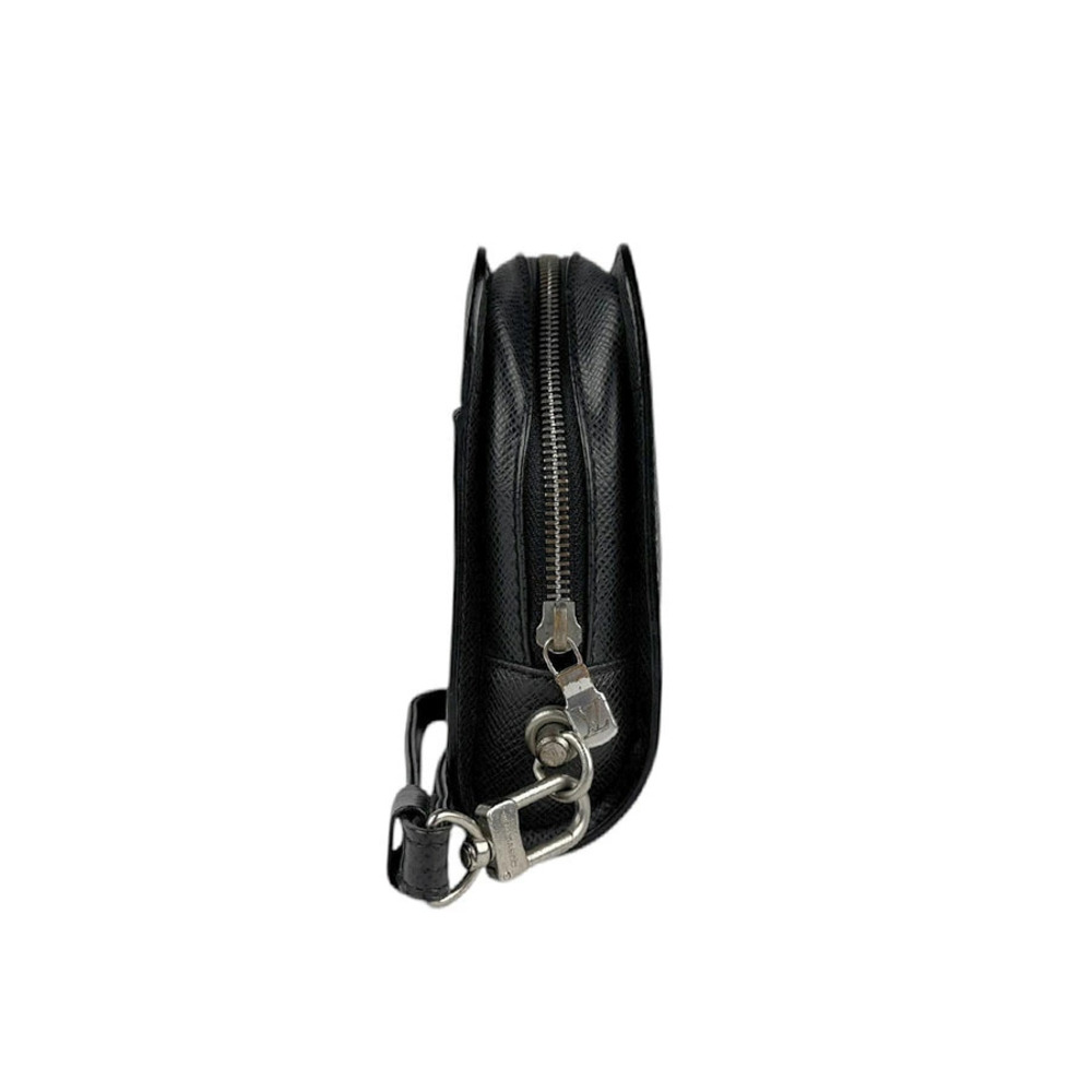 Louis Vuitton Bag Shoulder Baikal Ardoise Taiga Black